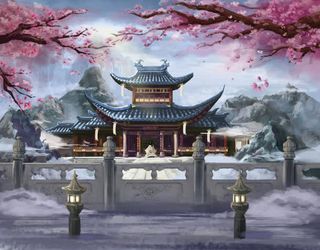 游戏场景彩绘高清效果合成免抠