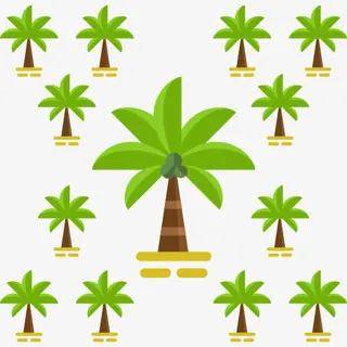 棕榈树图标免抠
