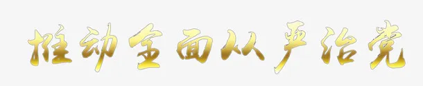 推动全面从严治党免抠