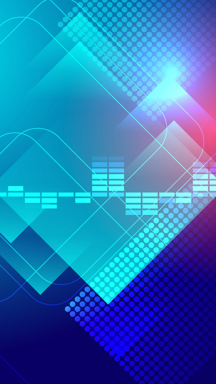 蓝色科技背景高清