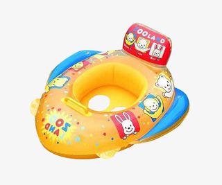 卡通儿童婴儿座圈游泳圈免抠