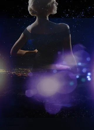 美女背影地产广告高清