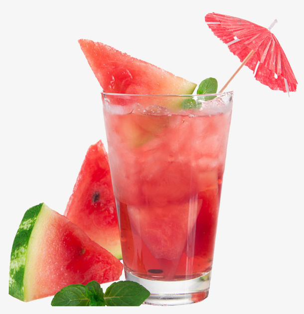 冰爽一夏西瓜汁免抠