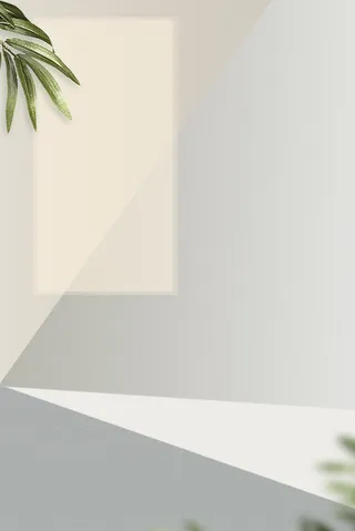 清新几何夏季化妆品促销背景高清