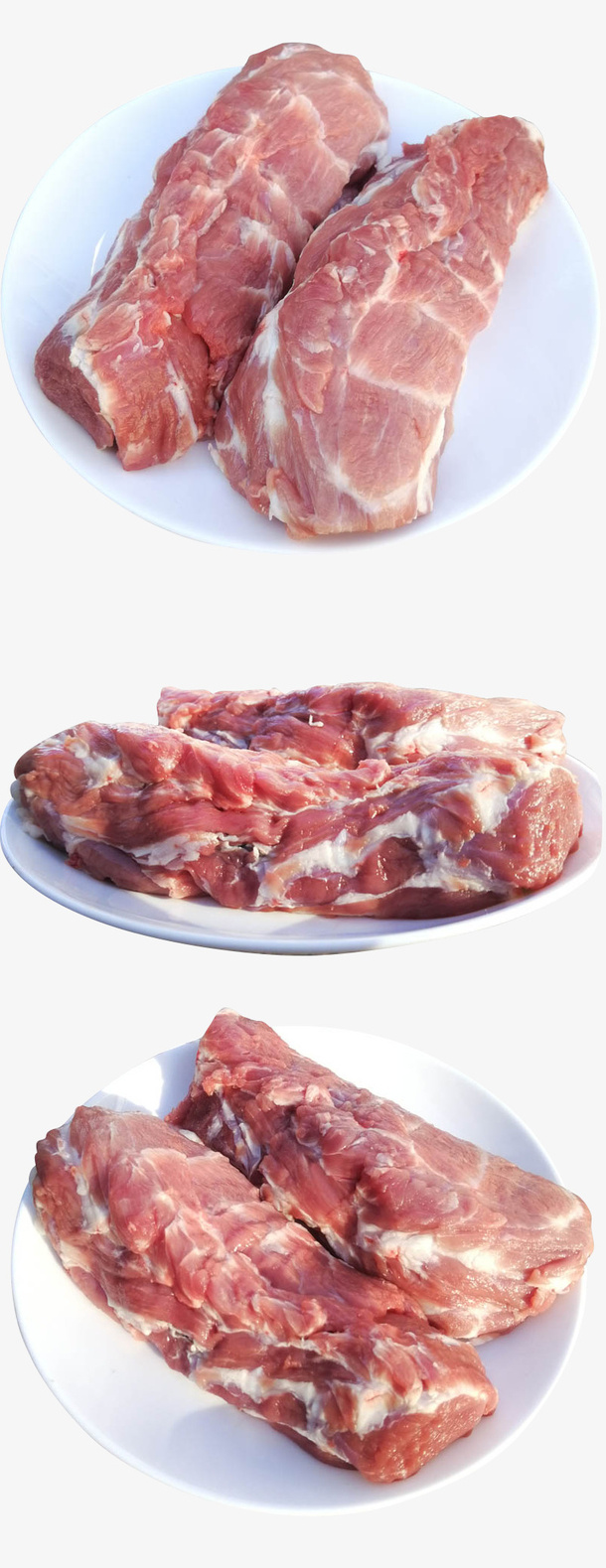 新鲜羊排蝴蝶排外脊里脊冰冻烧烤上脑免抠