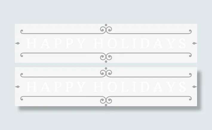 简约灰色分割线免抠