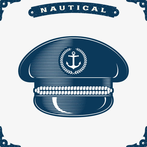 军帽矢量图免抠