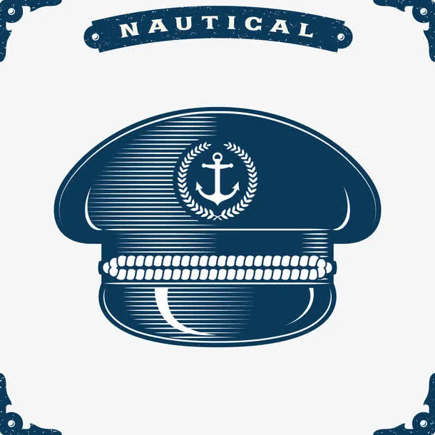 军帽矢量图免抠