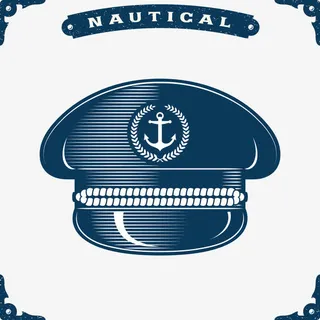 军帽矢量图免抠