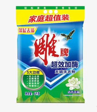 雕牌超效加酶洗衣液免抠
