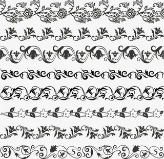 欧式花纹免抠