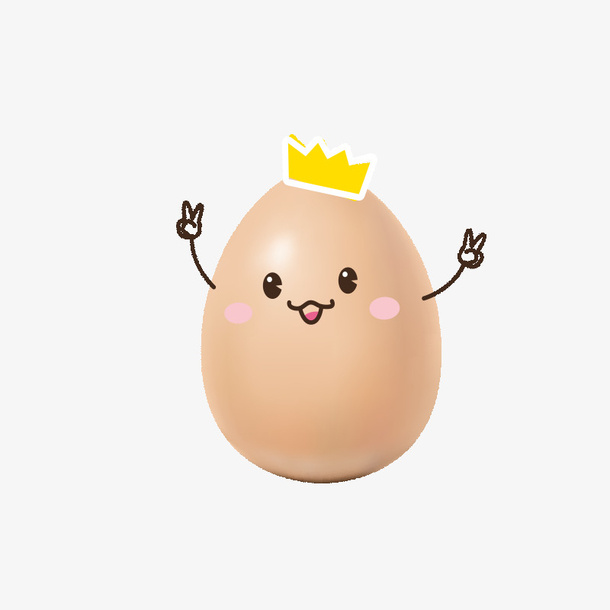 免抠卡通表情鸡蛋免抠