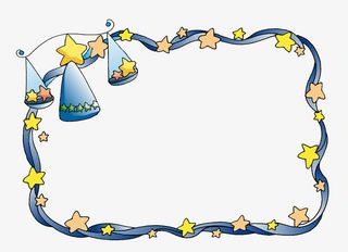 星星装饰可爱复活节边框图案免抠