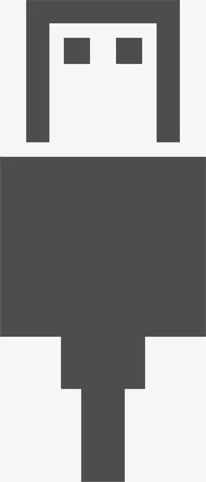 卡通数据线免抠