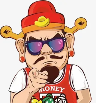 财神爷卡通人物免抠素材免抠