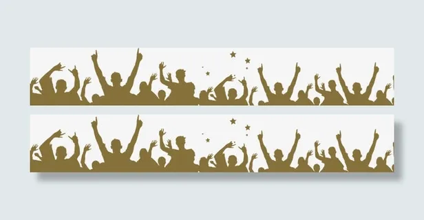 人群欢呼 节日素材免抠