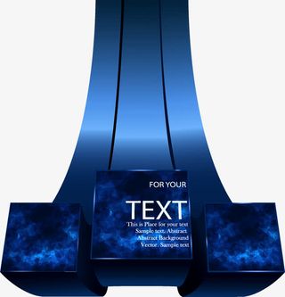 炫彩正方体背景