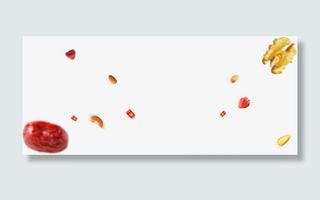 红枣核桃零食图片免抠