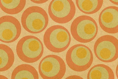 黄色背景圆环图案 黄色背景圆环图案