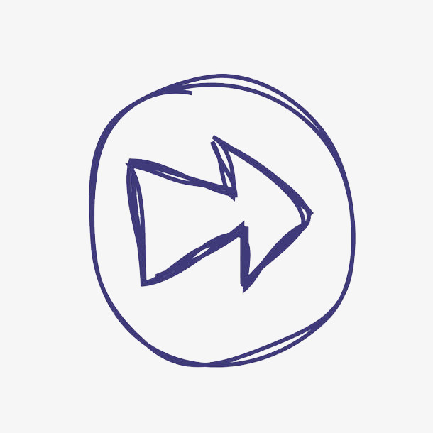 可爱手绘矢量箭头免抠