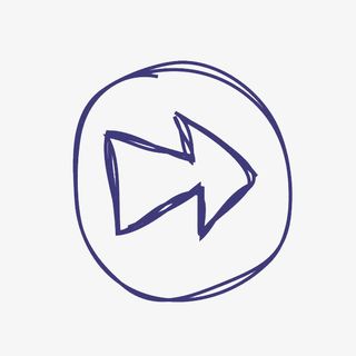 可爱手绘矢量箭头免抠