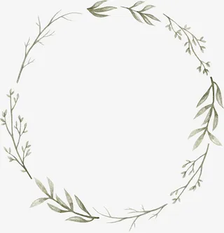 手绘水彩花卉装饰免抠