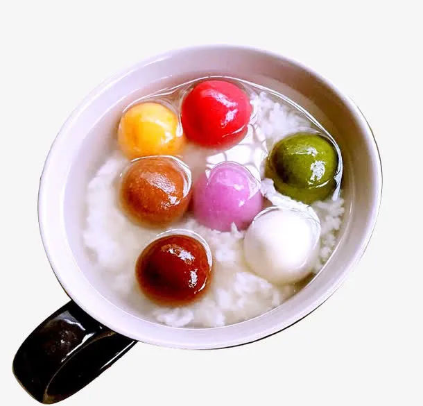 彩色元宵免抠