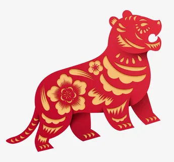 虎元素内容素材免抠