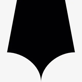 五边形的黑影图标免抠图标元素