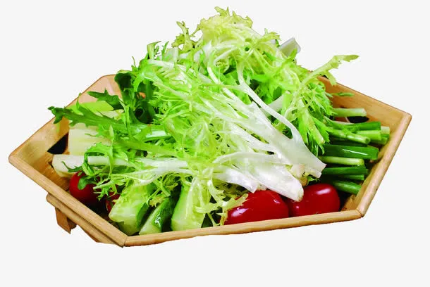 蘸酱生菜免抠