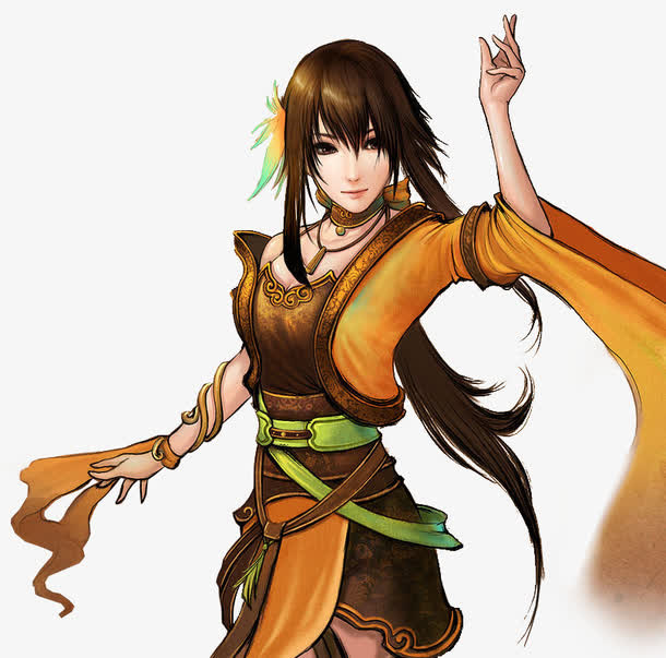 古代美女免抠
