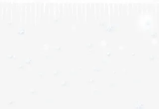 飘雪海报装饰免抠