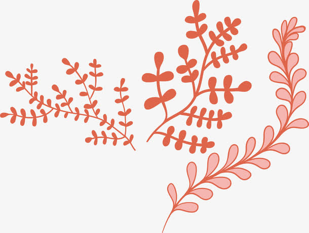 矢量叶子免抠