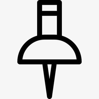 学院的Push Pin 图标免抠