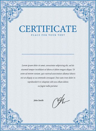 证书矢量素材免抠