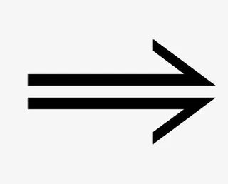 黑色箭头图标免抠