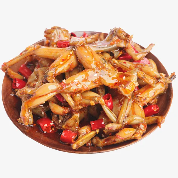 麻辣牛蛙肉免抠PNG免抠