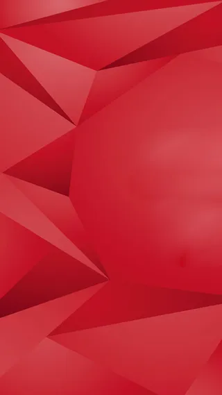 红色几何H5背景高清