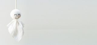 日本日系晴天娃娃白色背景高清