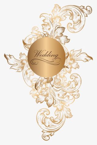 欧式精美邀请函设计素材矢量免抠