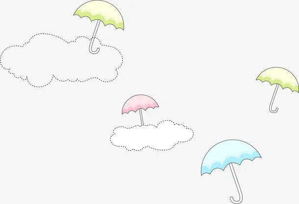 雨伞背景