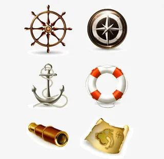 海盗元素图免抠