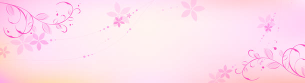 粉色唯美春天花纹花朵免抠