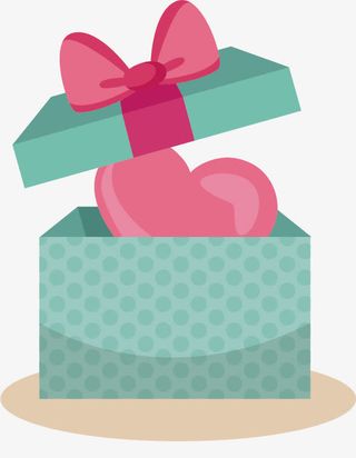 情人节礼盒免抠