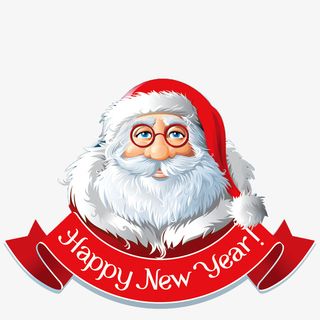 圣诞老人头像免抠