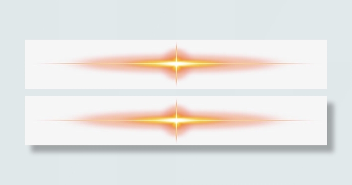 长形光线效果免抠