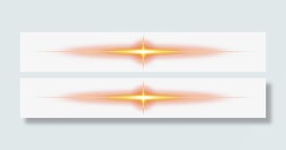 长形光线效果免抠