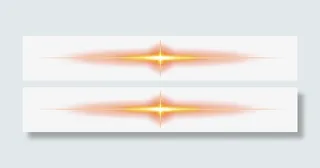 长形光线效果免抠