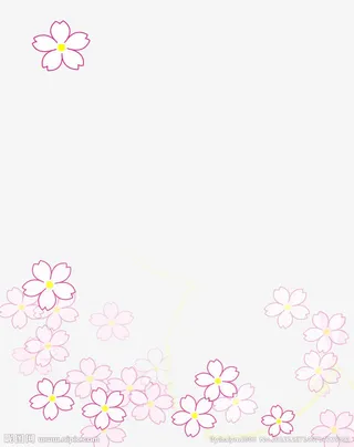 樱花边框图片免抠