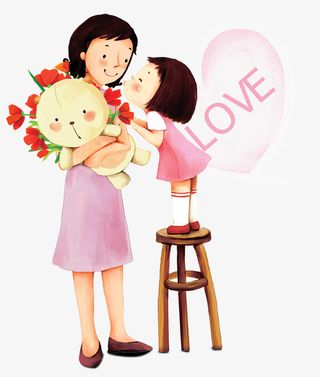 母亲节 节日礼物免抠